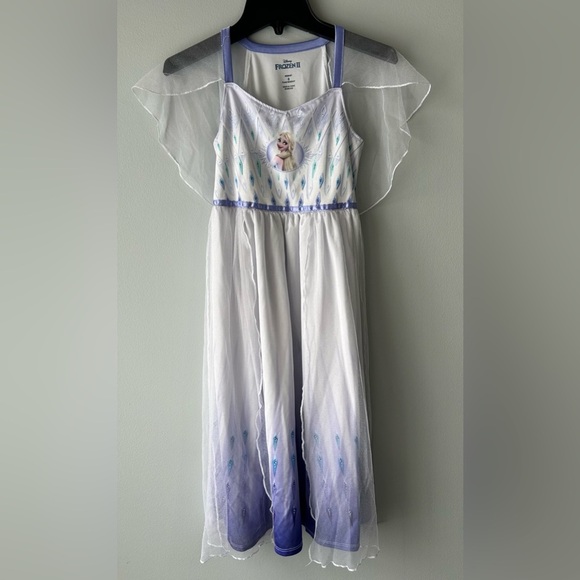 Disney Frozen Princess girls size 8 Anna/Elsa Kid Dresses Halloween costume - Picture 1 of 8